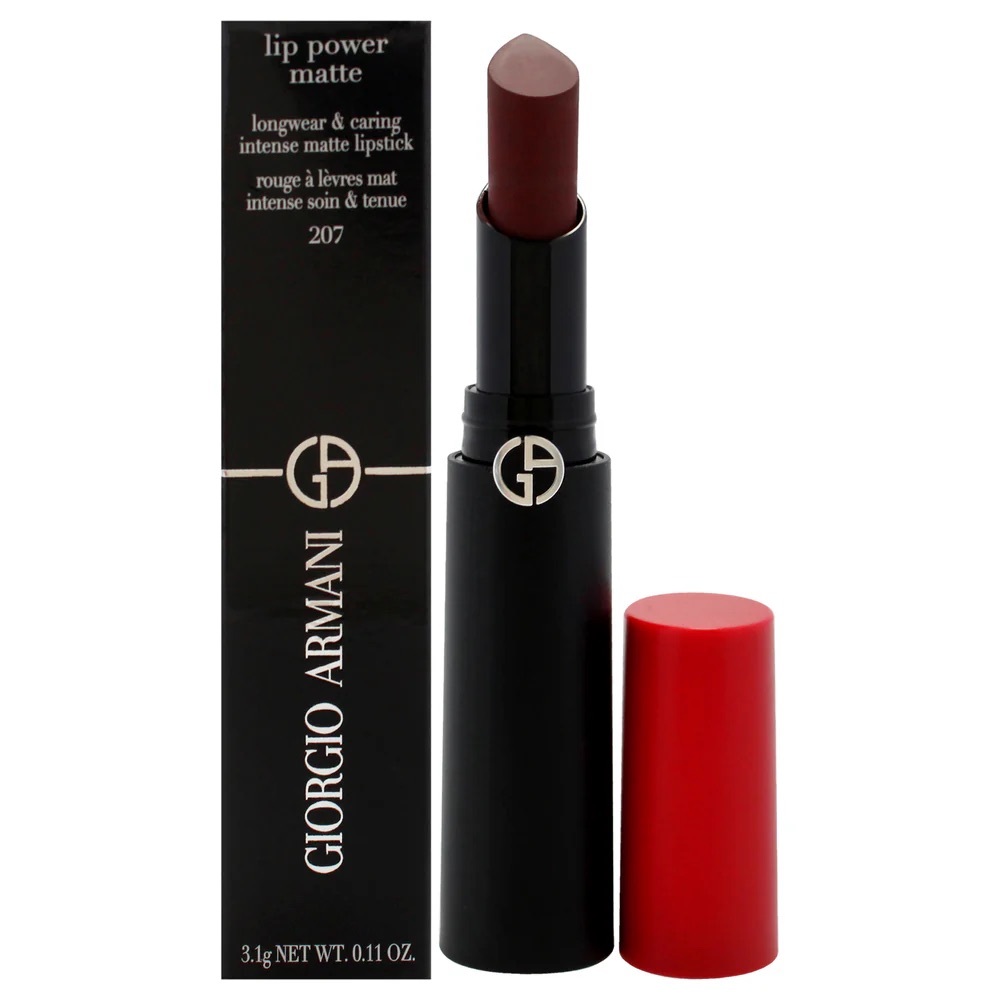 Giorgio Armani Lip Power Matte Longwear Lipstick - 207 Devoted .11 oz